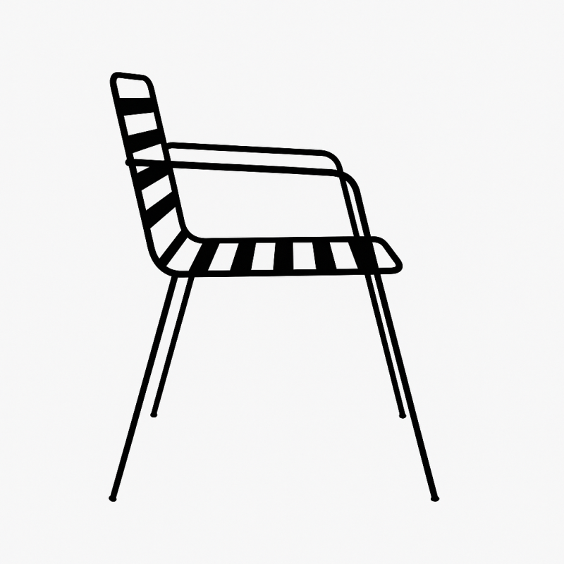 Стул Grill U line