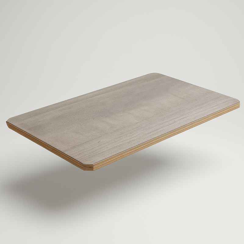 Столешница HPL на основе фанеры влагостойкая - толщина 19 мм (прямоугольная)