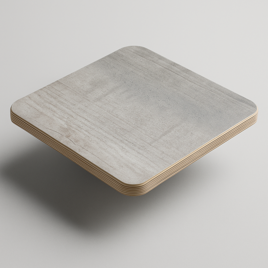 Столешница HPL на основе фанеры влагостойкая - толщина 19 мм (прямоугольная)