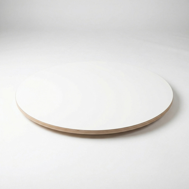 Столешница ВЛАГОСТОЙКАЯ Сlean Touch HPL на основе ФАНЕРЫ 19 мм (Круглая)