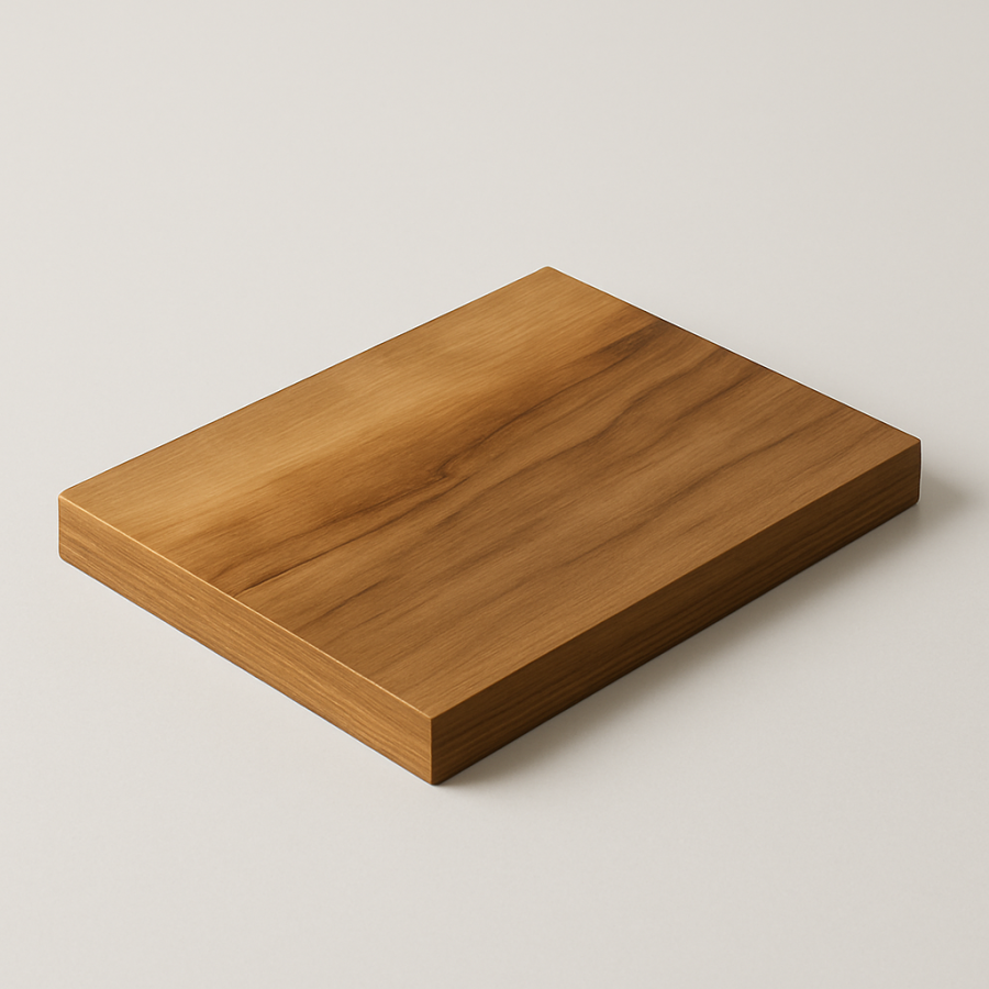 Столешница HPL на основе МДФ (Прямоугольная) Индийское дерево