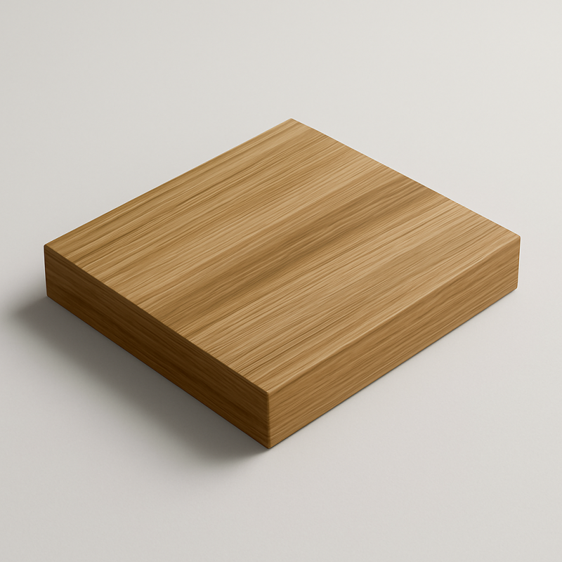 Столешница шпон дуба на основе ВЛАГОСТОЙКОГО МДФ (Прямоугольная)