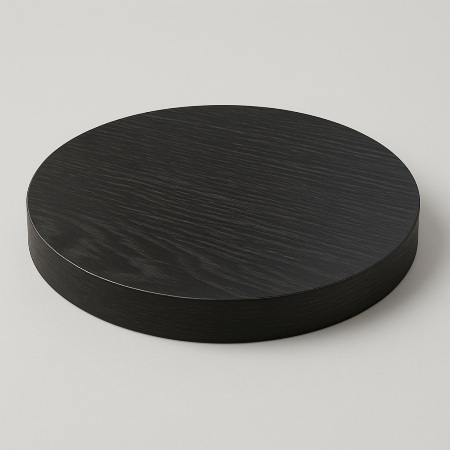 Столешница шпон дуба на основе ВЛАГОСТОЙКОГО МДФ (круглая)