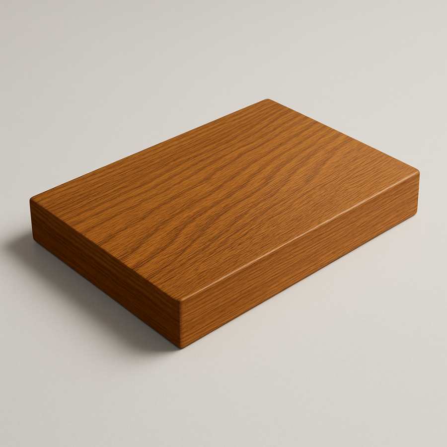 Столешница шпон дуба на основе ВЛАГОСТОЙКОГО МДФ (прямоугольная)