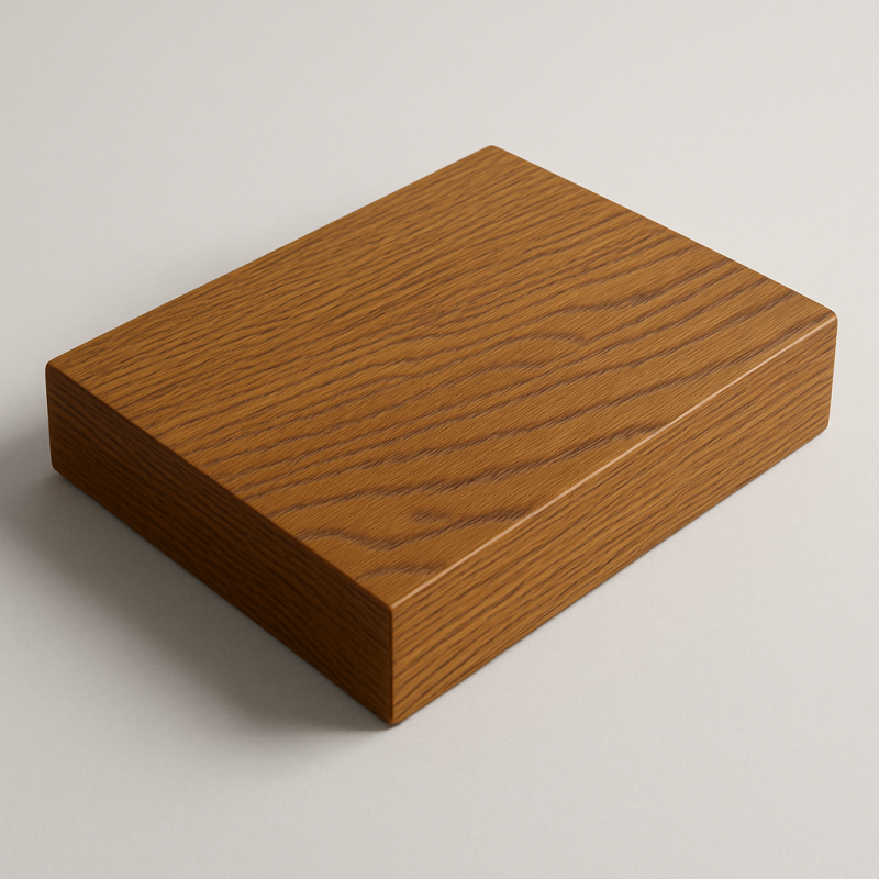 Столешница шпон дуба на основе ВЛАГОСТОЙКОГО МДФ (прямоугольная)