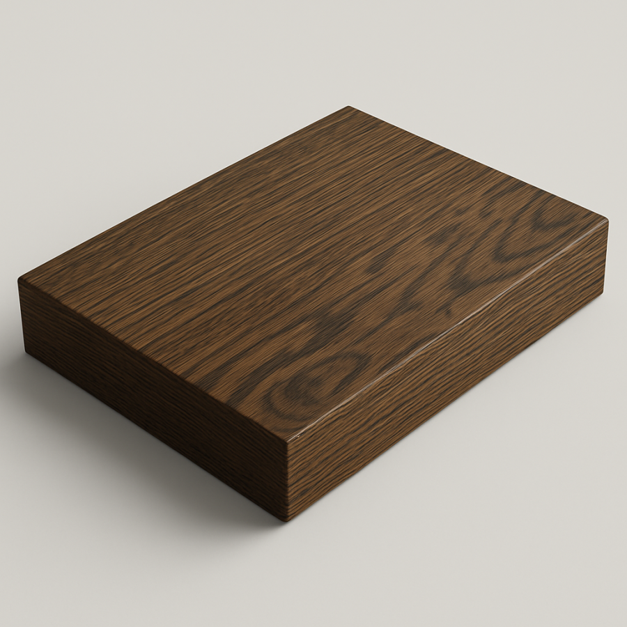 Столешница шпон дуба на основе ВЛАГОСТОЙКОГО МДФ (прямоугольная)