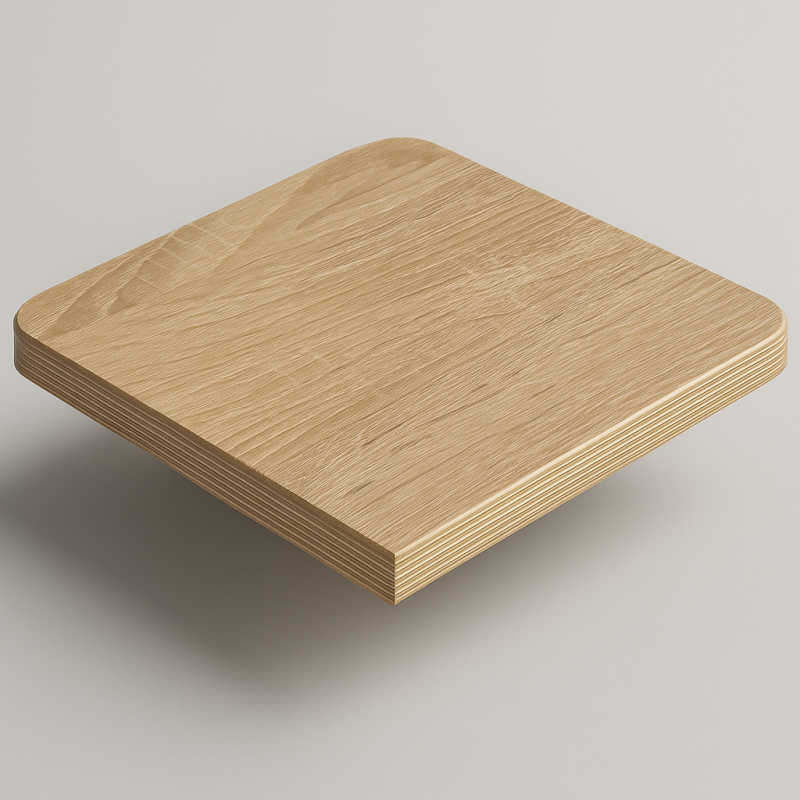 Столешница HPL на основе фанеры влагостойкая - толщина 19 мм (квадратная)